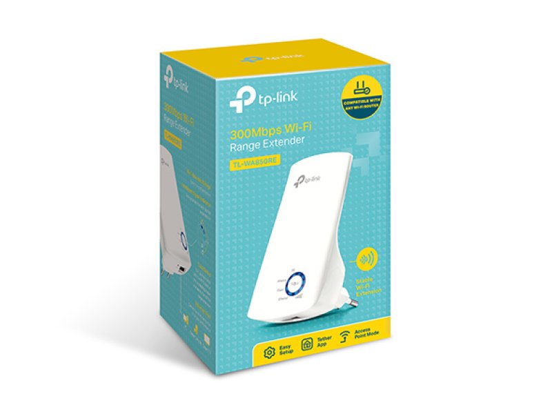 TP-LINK TL-WA850RE v7.0 N300 Ενισχυτής Σήματος για Ασύρματη Δικτύωση 0005233