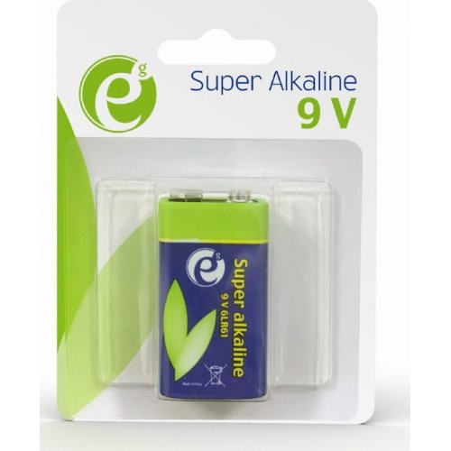 ENERGENIE EG-BA-6LR61-01 ALKALINE 9V 6LR61 BATTERY BLISTER 0018230