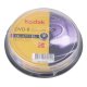 KODAK DVD-R 10-Pack 16x 4.7GB, 10-pack cakebox 0019083