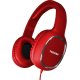 TOSHIBA RZE-D160H-RED Audio Wired Over Ear Headphones Red 0021241