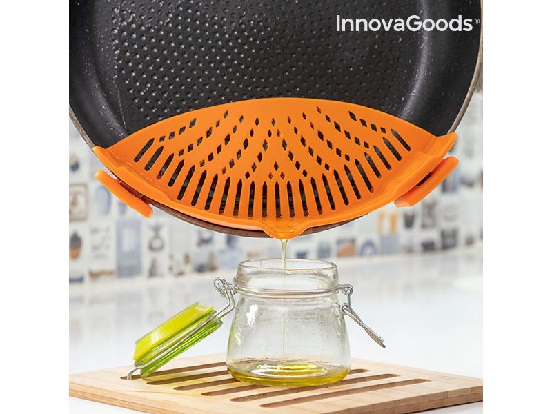 INNOVAGOODS V0101201 Σουρωτήρι Ζυμαρικών Σιλικόνης 0022160