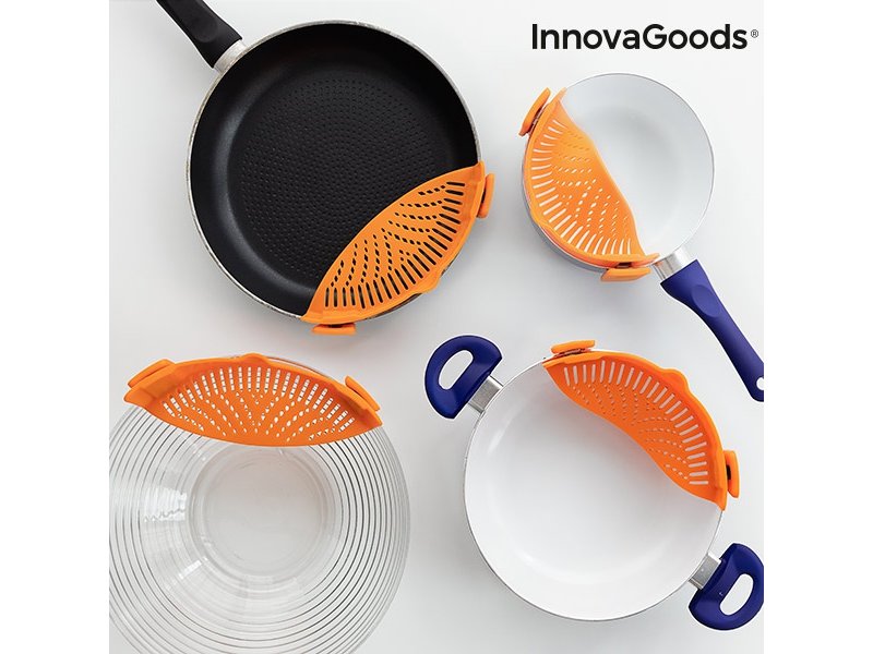 INNOVAGOODS V0101201 Σουρωτήρι Ζυμαρικών Σιλικόνης 0022160