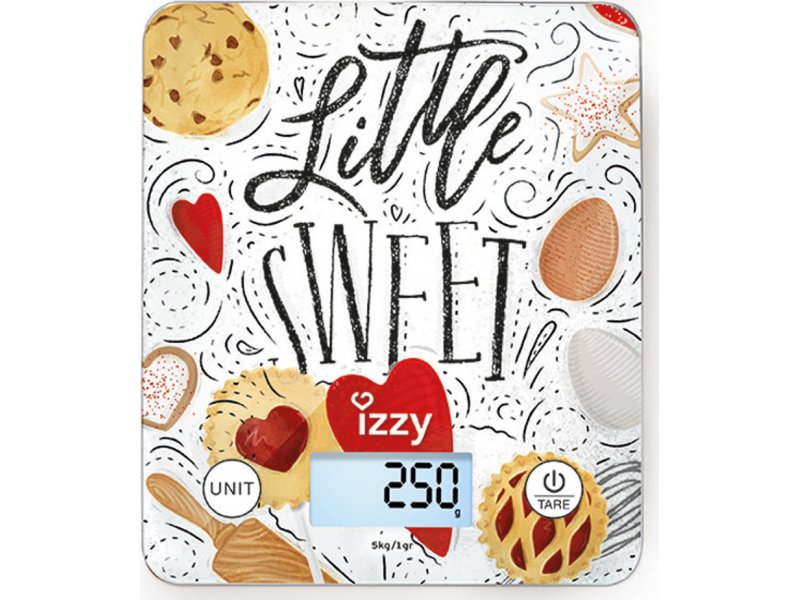 IZZY IZ-7002 Ψηφιακός Ζυγός Κουζίνας Little Sweets 0025547