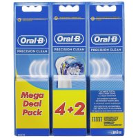 ORAL-B EB20 2+2+2 Precision clean Ανταλλακτικά Οδοντόβουρτσας Mega Deal Pack 6 τμχ (99506923) 0026654