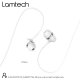 LAMTECH LAM111726 Ακουστικά με Μικρόφωνο Λευκό 0032272