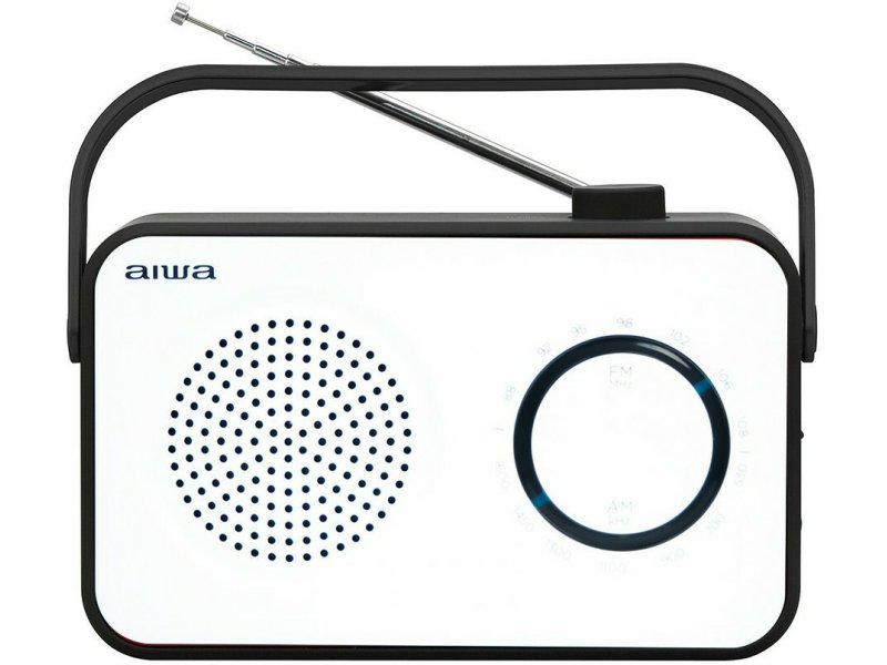 AIWA R-190 BW Φορητό αναλογικό Ραδιόφωνο Λευκό 0033269