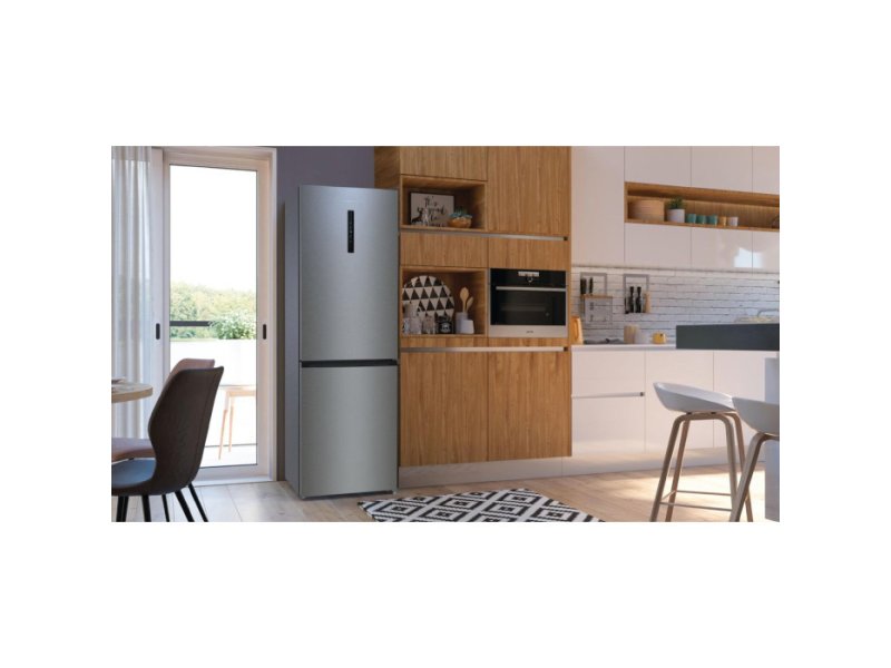 GORENJE NRK720EAXL4 Ψυγειοκαταψύκτης 495lt NoFrost Υ200xΠ70.4xΒ69.4εκ. Inox 0033294