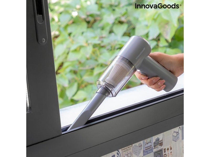 INNOVAGOODS V0103291 Σκουπάκι Αυτοκινήτου Στερεών Recuum Τάσης 12V Επαναφορτιζόμενο 0033586