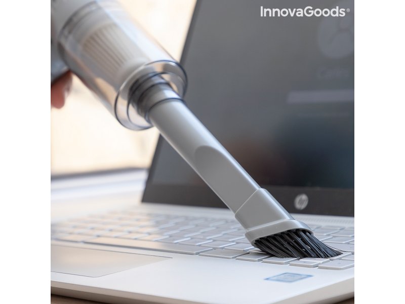 INNOVAGOODS V0103291 Σκουπάκι Αυτοκινήτου Στερεών Recuum Τάσης 12V Επαναφορτιζόμενο 0033586