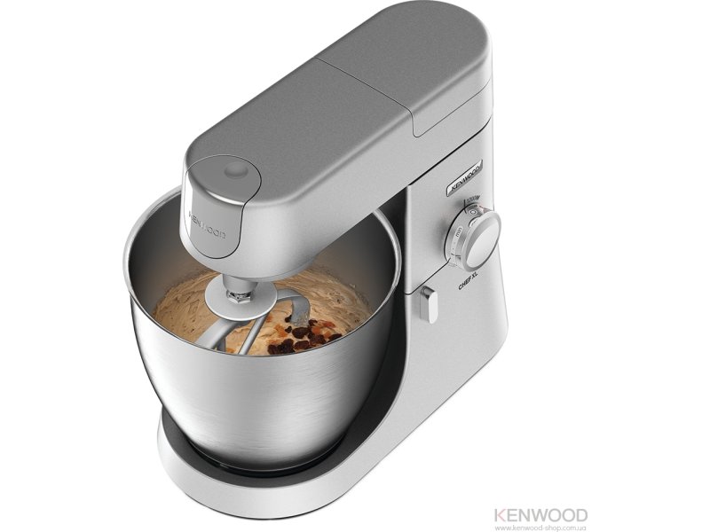 KENWOOD KVL4140S Chef XL Κουζινομηχανή 1200W με Ανοξείδωτο Κάδο 6.7lt 0034041