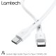 LAMTECH LAM023657 CABLE TYPE C TO TYPE C  100W FAST CHARGE 1M 0034343