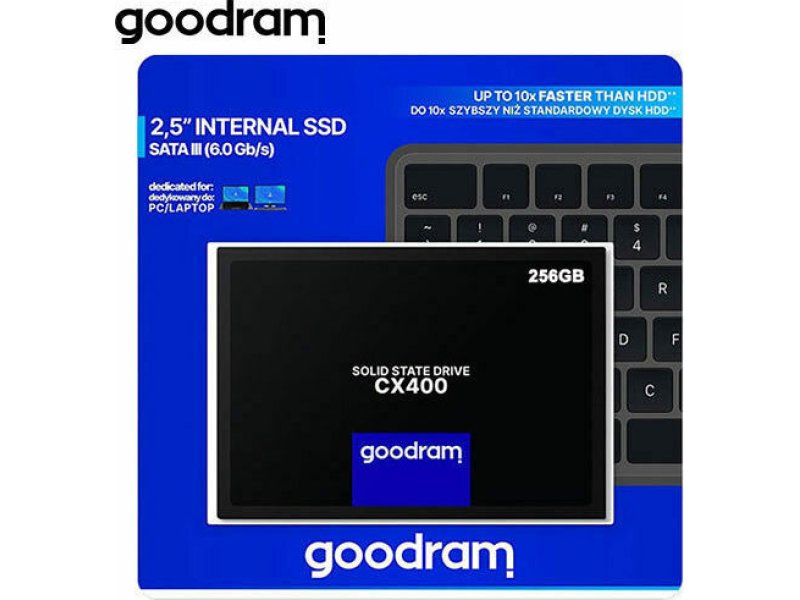 GOODRAM SSDPR-CX400-256 SSD CX400 256GB SATA III 2,5