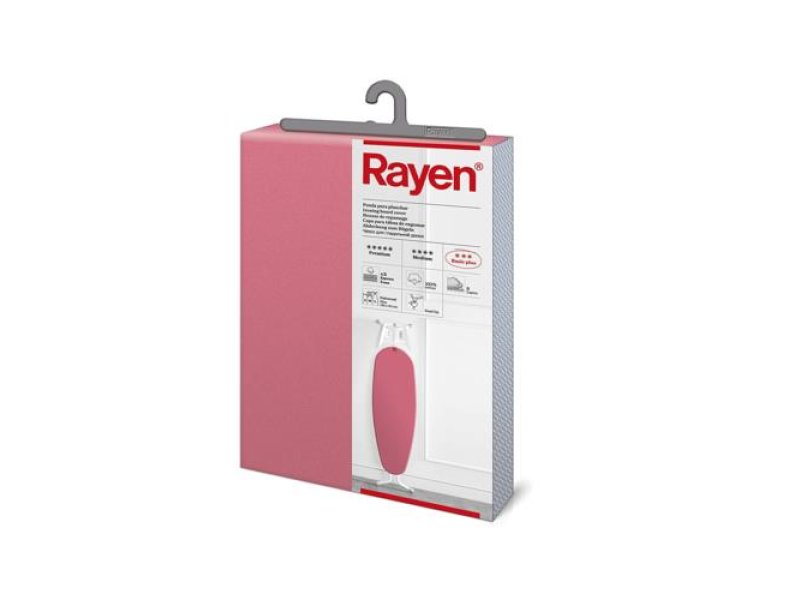 RAYEN 6275-04 Σιδερόπανο Basic Plus 130x47cm Ροζ 0040059