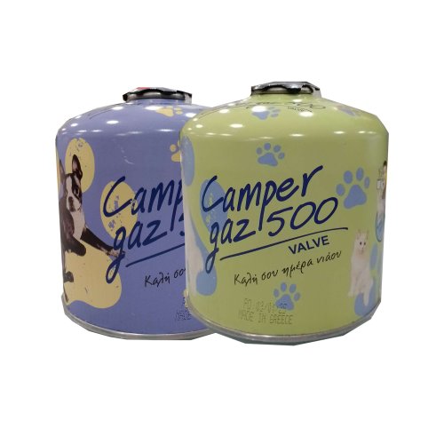 CAMPERGAZ Cats & Dogs Φιαλίδιο Βουτανίου 500gr με Βαλβίδα 0040925