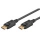 GOOBAY 61699 Cable DisplayPort male - DisplayPort male 5m Μαύρο 0041064