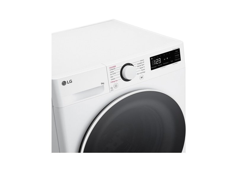 LG F4R5009TSWW Πλυντήριο Ρούχων 9kg με Ατμό 1400rpm 0041088