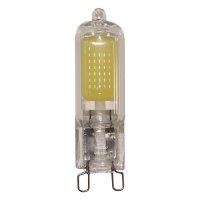 EUROLAMP 147-77642 Λάμπα LED Γυάλινη - COG 2W G9 3000K 220-240V 0030817