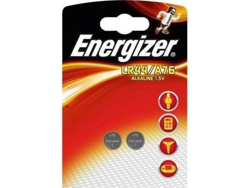 ENERGIZER A76/LR44 1,5V Αλκαλικές Μπαταρίες 2 τεμ (623055) 140158