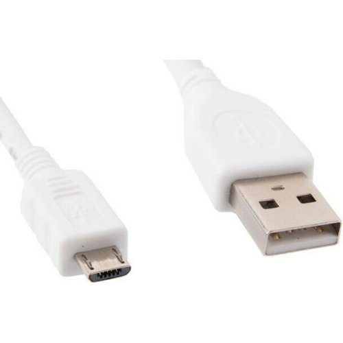 CABLEXPERT CCP-MUSB2-AMBM-W-1M MICRO USB CABLE WHITE COLOR 1M 0038576