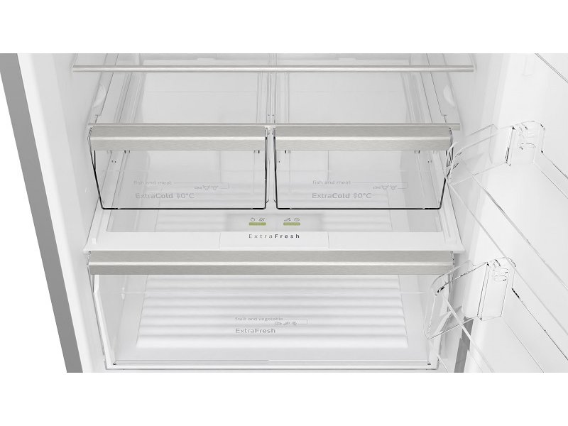 Pitsos PKNB56XLEP Ψυγειοκαταψύκτης 508lt Total NoFrost Υ193xΠ70xΒ80εκ. Inox 0033133