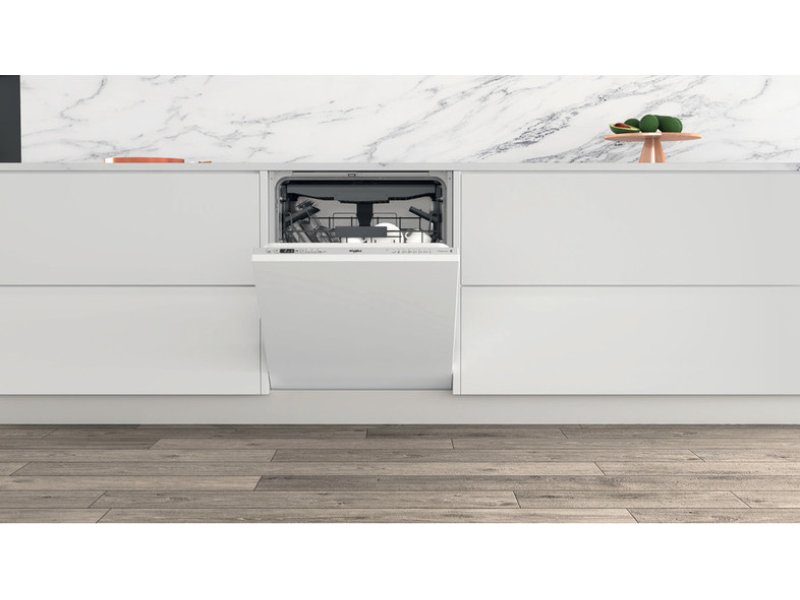 WHIRLPOOL WIC 3C33 PFE Πλήρως Εντοιχιζόμενο Πλυντήριο Πιάτων για 14 Σερβίτσια Π59.8xY82εκ. Inox 0035274