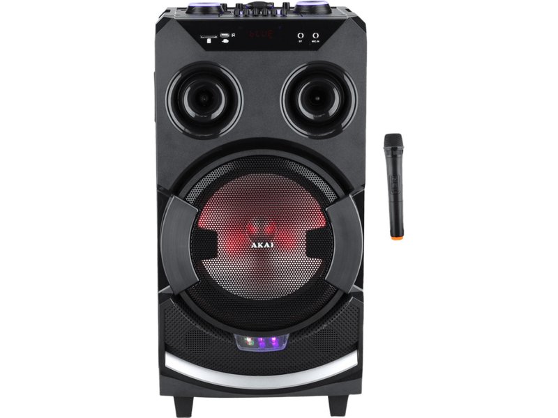 AKAI  ABTS-112 Σύστημα Karaoke με Ασύρματo Μικρόφωνo Μαύρο 0038598