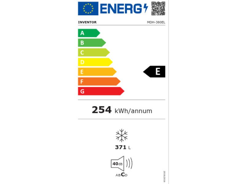 INVENTOR MDH-380EL Καταψύκτης Μπαούλο 371lt 0038970