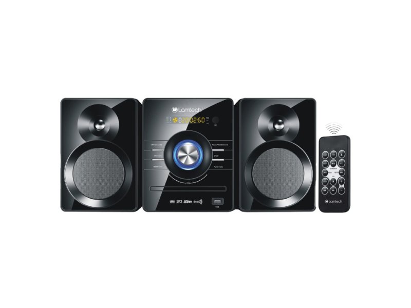 LAMTECH LAM112532 MINI HI-FI SYSTEM 50W BLACK 0039533