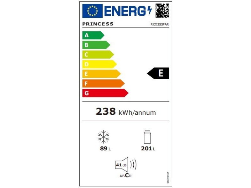 PRINCESS CF170EPAR Καταψύκτης Μπαούλο 142lt Π x B x Y: 63,5 x 56,3 x 84,5 εκ 0039788