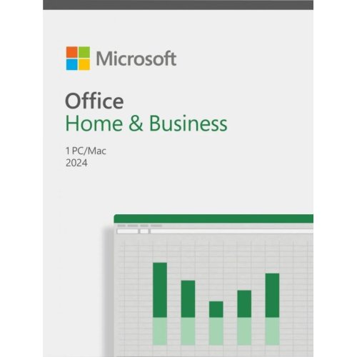 Microsoft Office Home & Business 2024 Πολύγλωσσο συμβατό με PC Windows/Mac για 1 Χρήστη  - Αποστέλλεται  το κλειδί χρήσης (EP2-06606) 0040173