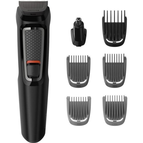 PHILIPS MG3720/15 Multigroom Series 3000 7 in 1 Σετ Επαναφορτιζόμενης Κουρευτικής Μηχανής Μαύρο 0040451