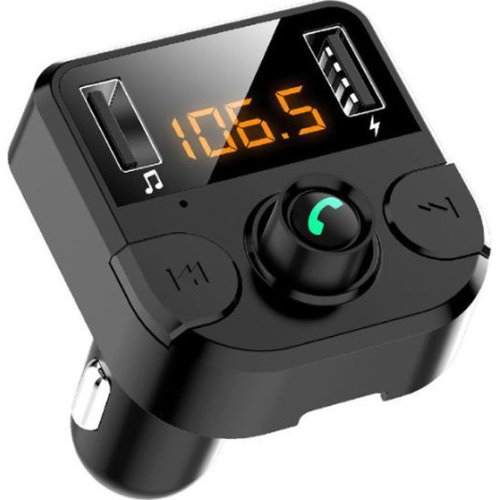 LAMTECH LAM114390 FM Transmitter Αυτοκινήτου με USB / Bluetooth 0040459