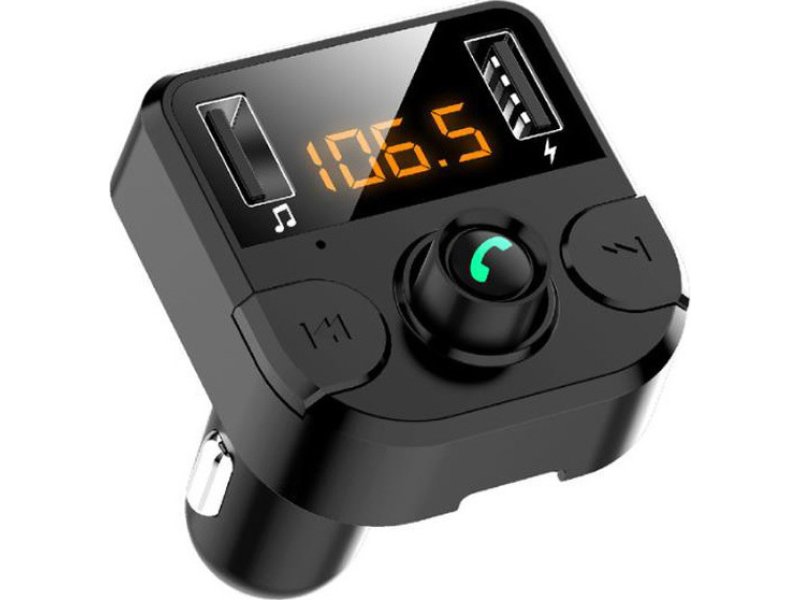 LAMTECH LAM114390 FM Transmitter Αυτοκινήτου με USB / Bluetooth 0040459