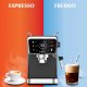 ROHNSON Hot & Cold R-98015 Αυτόματη Μηχανή Espresso 1350W Πίεσης 20bar Μαύρη 0040594