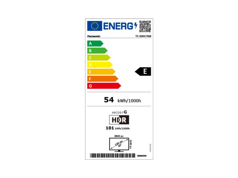 PANASONIC TX-50MX700E 50
