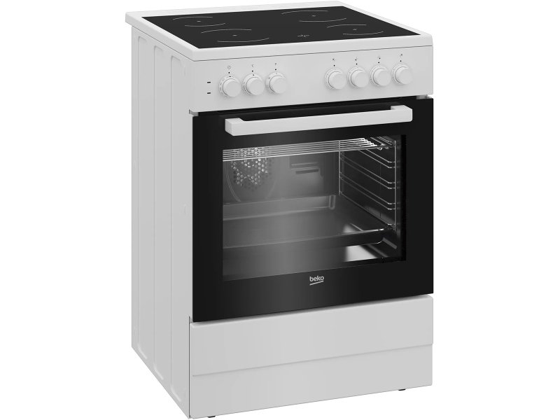 BEKO CUV6710B Κουζίνα 72lt με Κεραμικές Εστίες Π60εκ. Λευκή 0040958