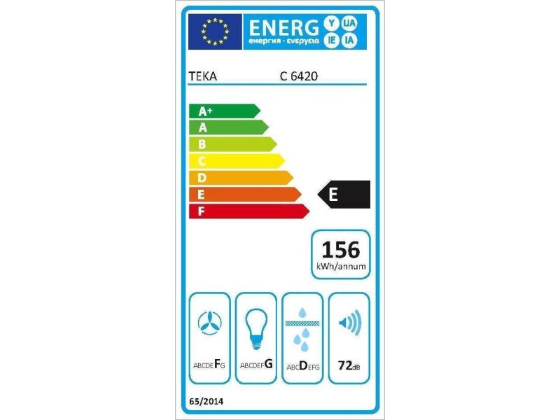 TEKA C-6420 Απορροφητήρας Ελεύθερος Inox 60cm 0012740