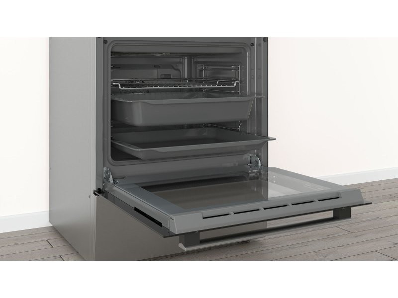 PITSOS PHN039150 Ηλεκτρική Κεραμική Κουζίνα 66 lt - 60 cm Inox 0017688