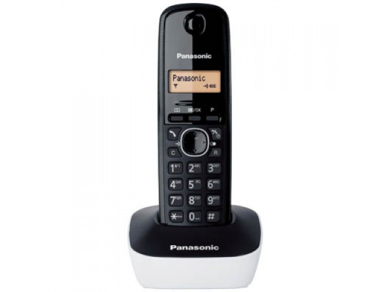 PANASONIC KX-TG1611GRW Ψηφιακό Ασύρματο Τηλέφωνο Λευκό 230086